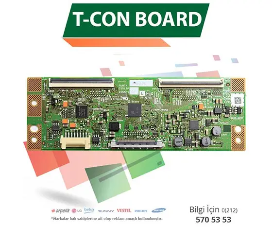 LED LCD T-CON BOARD FOR SAMSUNG RUNTK 5351TP - UE32F5070 - UE32F5570 (CY-HF320BGSV1H)