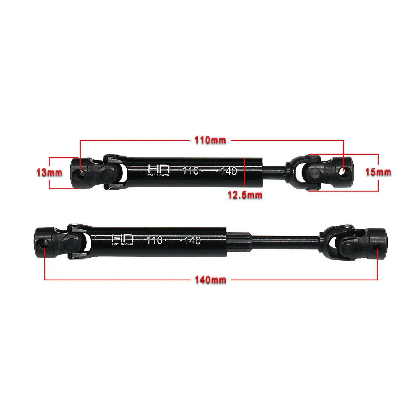 HR Losi 1:8 LMT tomb 1.0/2.0 reinforced steel simulation middle drive shaft