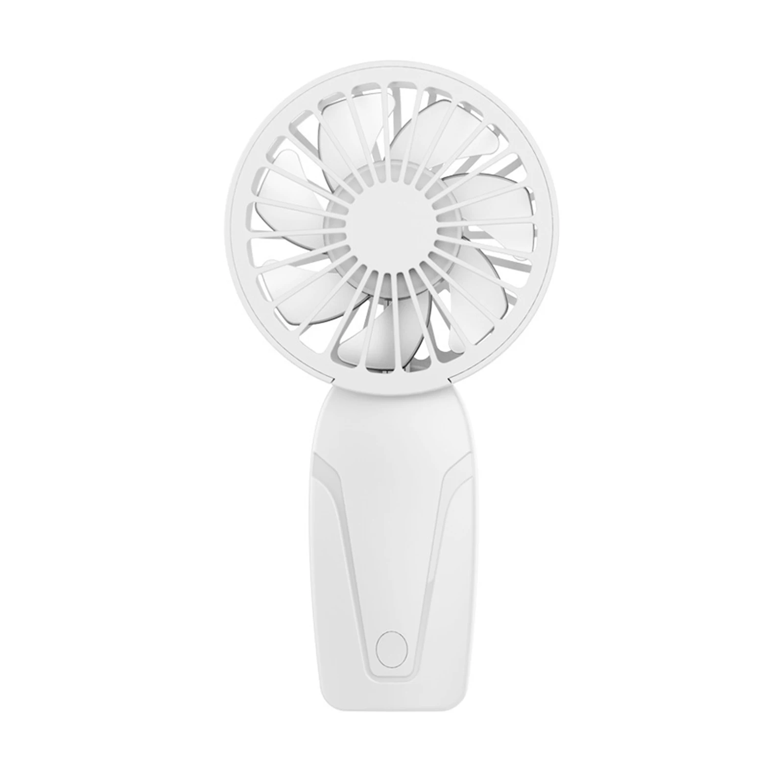 Draagbare Handheld Kleine Ventilator Abs Lichtgewicht Schattig Uiterlijk Usb Oplaadbare Mini Ventilator Voor On Go Koeling Draagbare Mini Pocket Fan