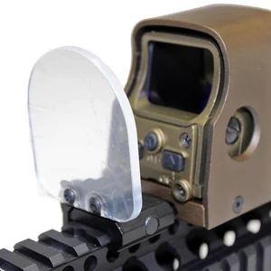 Transparenter kugelsicherer Linsenschutz, rote und grüne Punkt, Sichtlinsenabdeckung, Klappgewehr, Airsoft Scope Shield, Schienenhalterung 8 Hauptverkaufs -Bullet Proof Shield - №6
