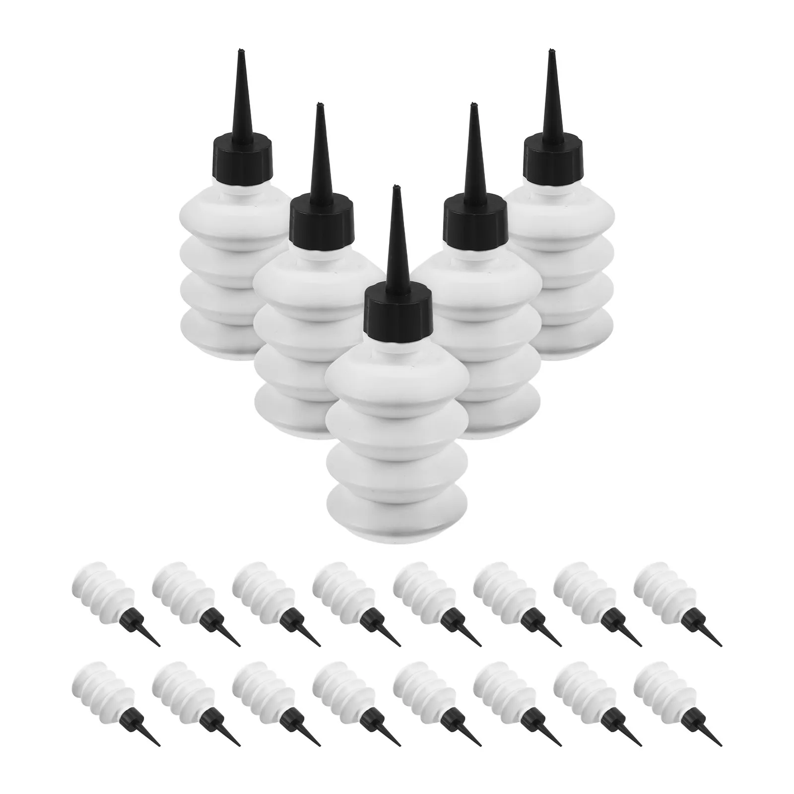 

24Pcs Oil Based Permanent Marker Ink Refill Pigment Replacement Smooth Dry Resistant for Office School Industry Large Capacity