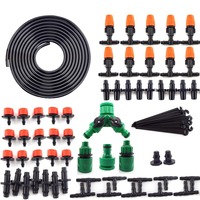 5-50M Garden misting nozzle watering Drip Micro Irrigation Sprayer Kit set sprinklers system 4/7mm plant Water mist irrigazione