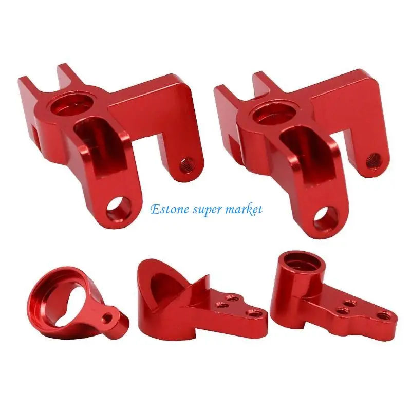 090B المعادن الزاحف الجبهة الخلفية سوينغ الذراع الخلفي المحور الزاحف الديكور جزء ل 1/10 RC #2