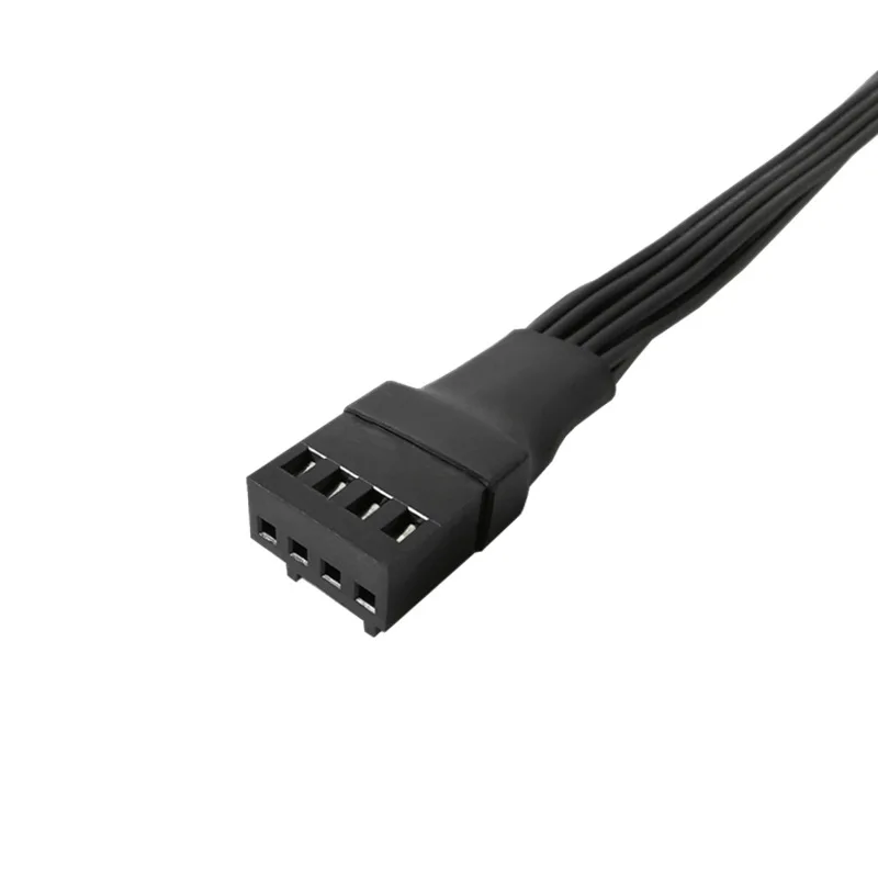 5pcs 4Pin PWM Fan Splitter Cable 1 to 3, CPU Cooling Fan Extension Wire, Motherboard 4pin Fan Hub Temperature Control Cable