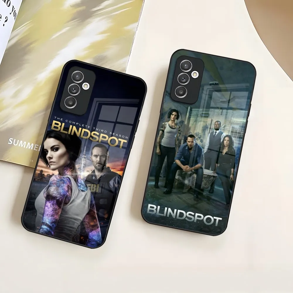 HOT TV Blindspot Phone Case for Samsung S24 Ultra S23 S22 S20 Fe S21 Plus Galaxy A54 A34 A24 A53 M54 Note 20 Glass Cover