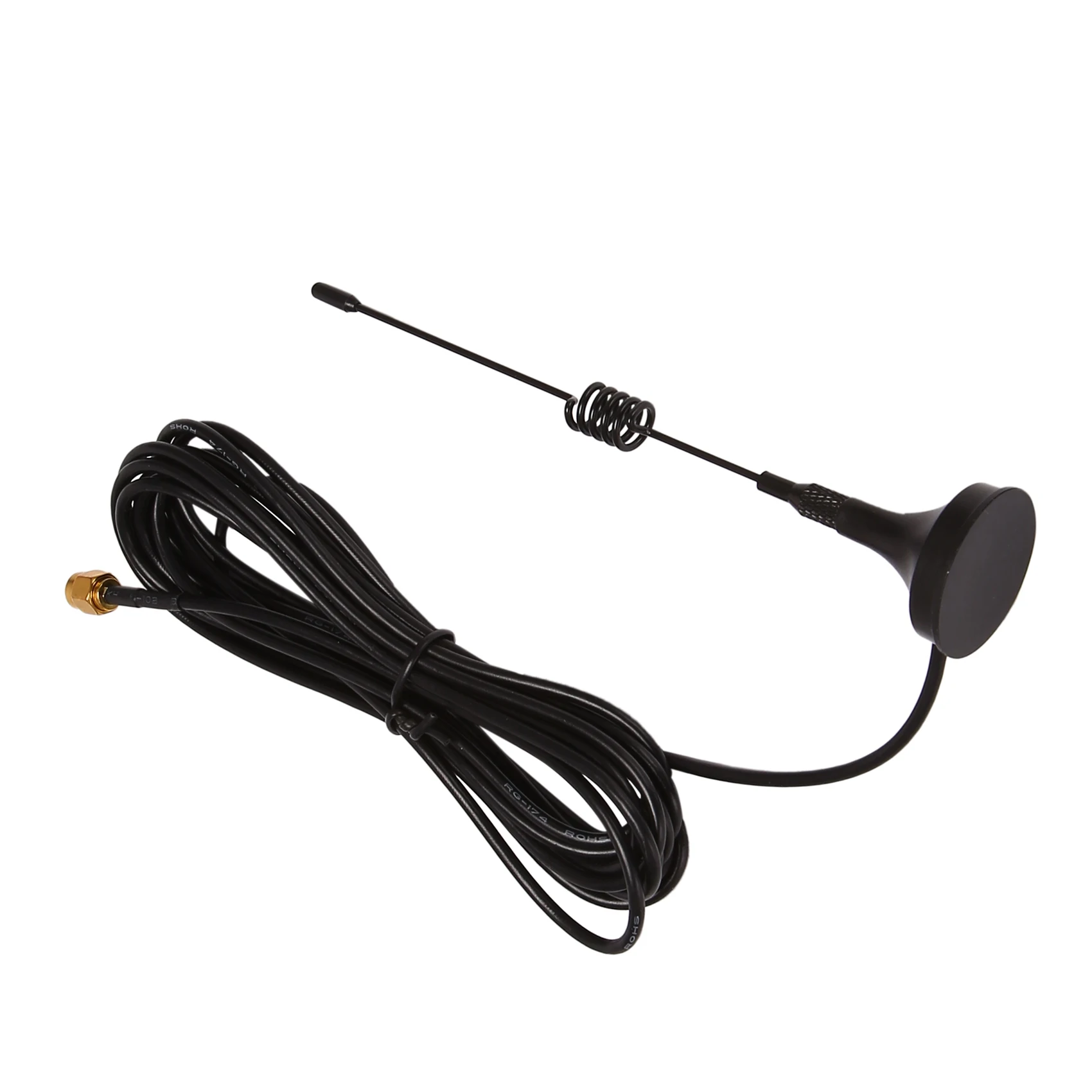 & Top Dual Band Vhf Uhf 136-174Mhz 400-470Mhz Ham Radio Antenna Handheld Two Way Radio Magnetic Base Sma Male Antenna