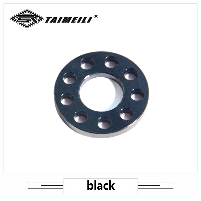 1pcs/titanium alloy drilling gasket, nine holes flat pad M6 M8 M10 motorcycle shell decorative gasket