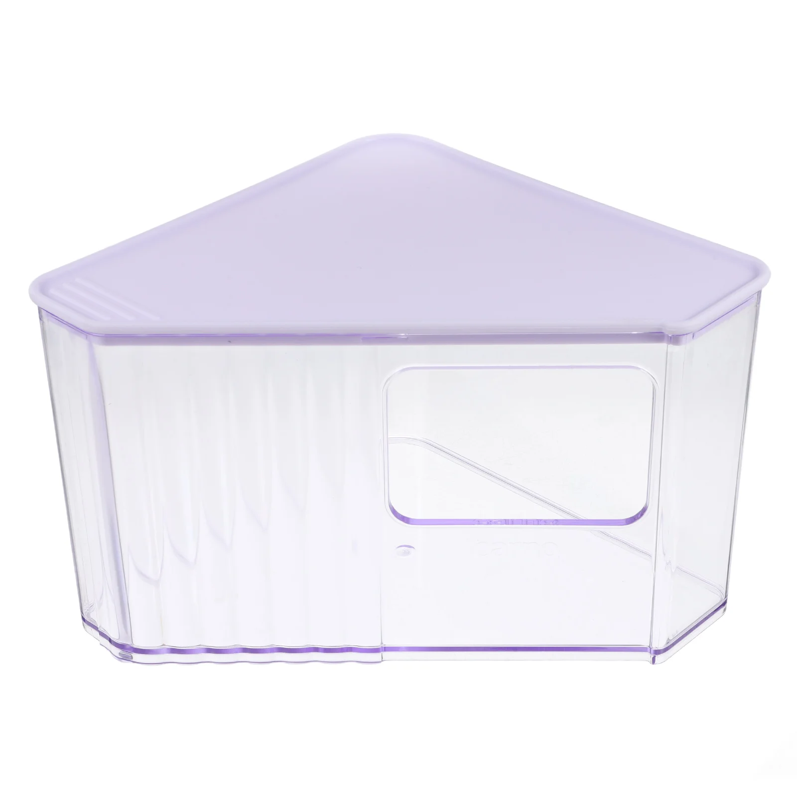 

Multifunctional Hamster Container Toilet Transparent Hygienic Odor Control Easy Clean Abs Lightweight Compact Pet Supplies Rat
