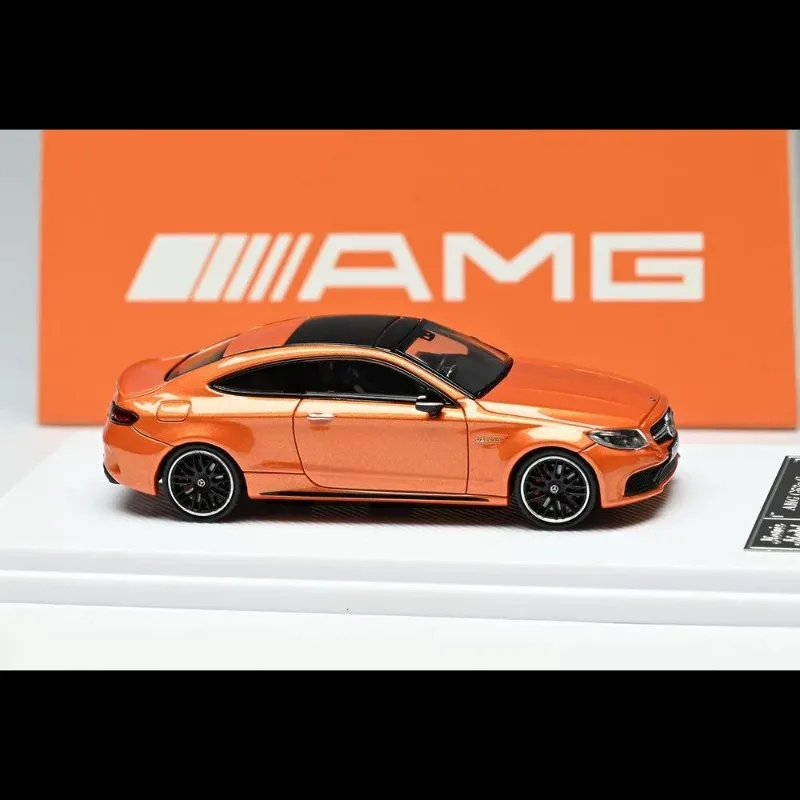 Howie Model Diecast 1:64 Scale C63s AMG W205 Car Model Alloy Mercedes‑Benz Play Vehicles Collectible Model Cars Toys for Boys