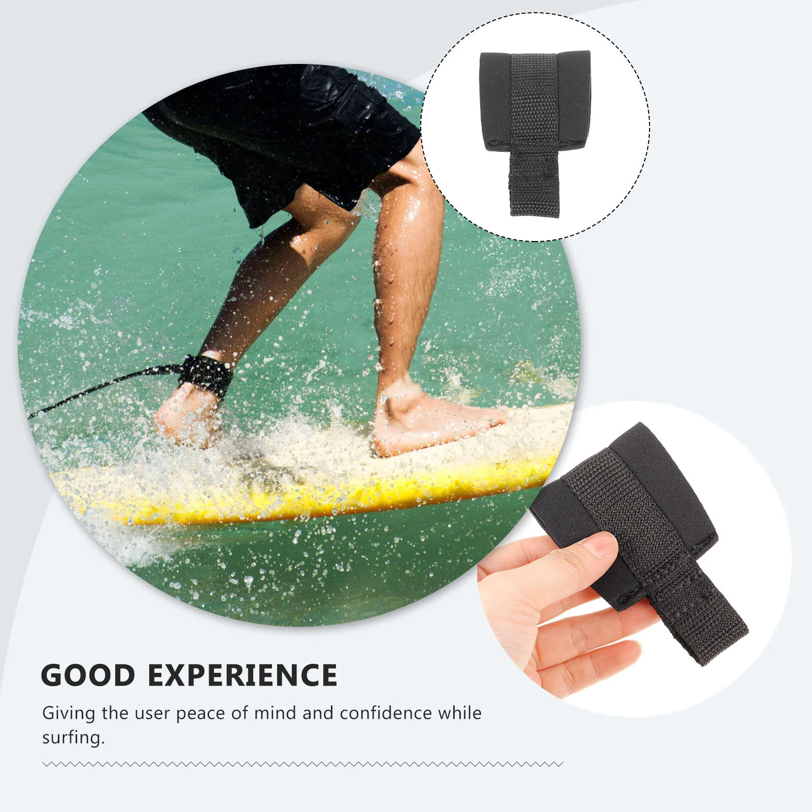 

Waist Leash Fixing Ring High Strength Material Quick Connect Surfing Accessory Strap Safe Smooth Surfing Experience