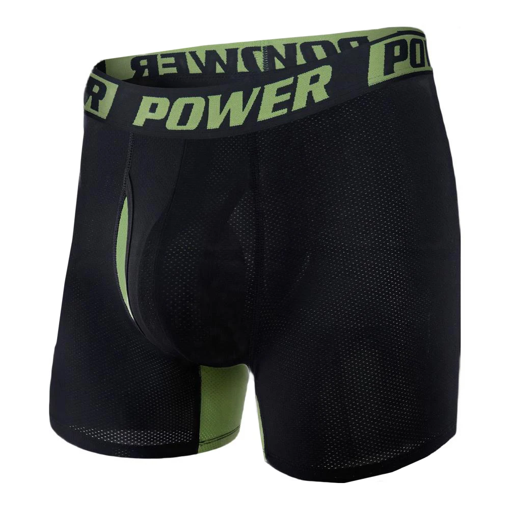 

Дышащие мужские трусы-боксеры с удлиненными штанинами для спорта и бега — мягкая смесь полиэстера и спандекса в различных цветах