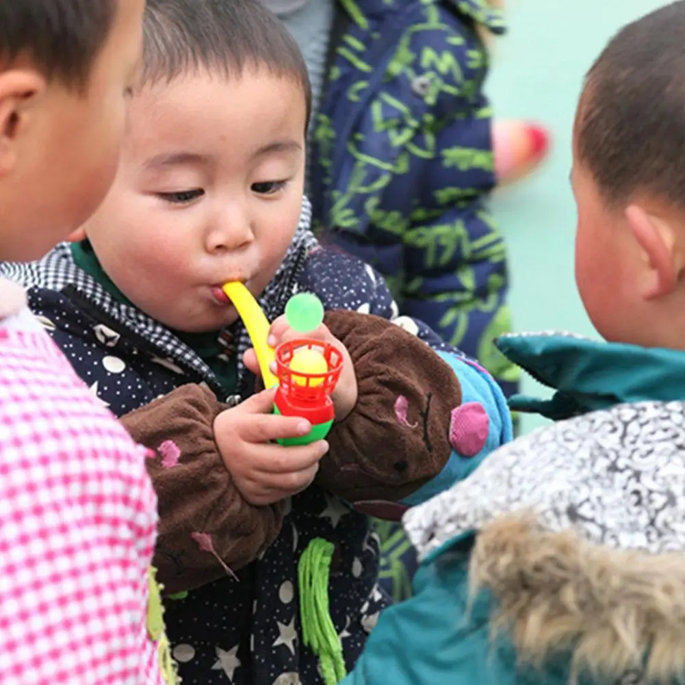 1PCS Plastic Pipe Blowing Ball Toys for Kids Outdoor Sports Games Balance Training Learning Toys Children Funny Gifts view 5