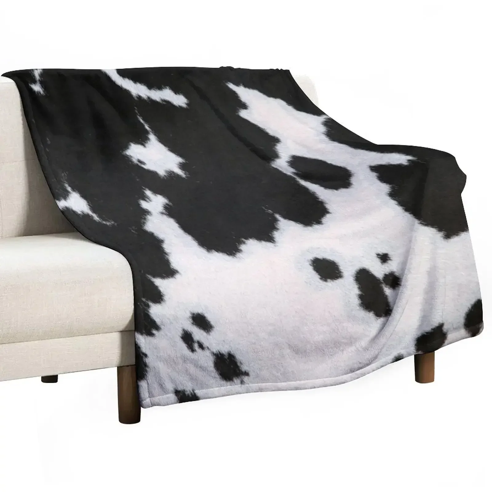 

Cowhide Throw Blanket Single warm for winter blankets ands Blankets