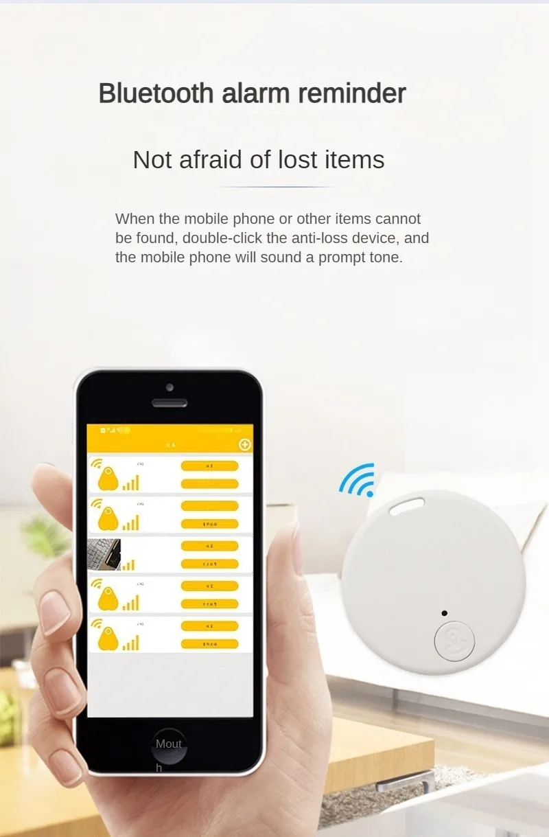 Mini-Tracker, Bluetooth-Anti-Verlust-Gerät, intelligenter Locator für ältere Kinder, Haustiere, Wallert, Rucksack, Gepäck, Outdoor-Positionierung