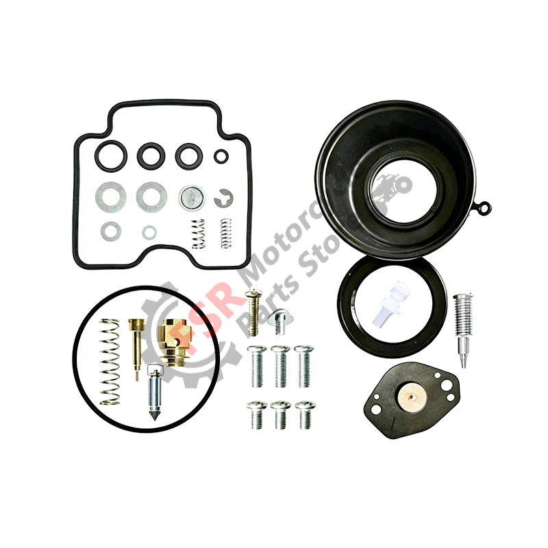 Carburetor Rebuild Kit,FOR CAN-AM DS 650 Baja/X 02-07 & MIKUNI MK-BSR42-04,707200142 707200113 707200083 707200139