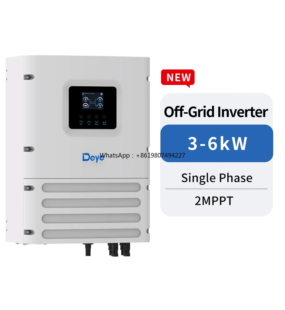 Hybrid SUN-5/6K-OG01LP1-24-EU-AM2 5KW 6KW Ip65 Single Phase  Off-grid Inverter