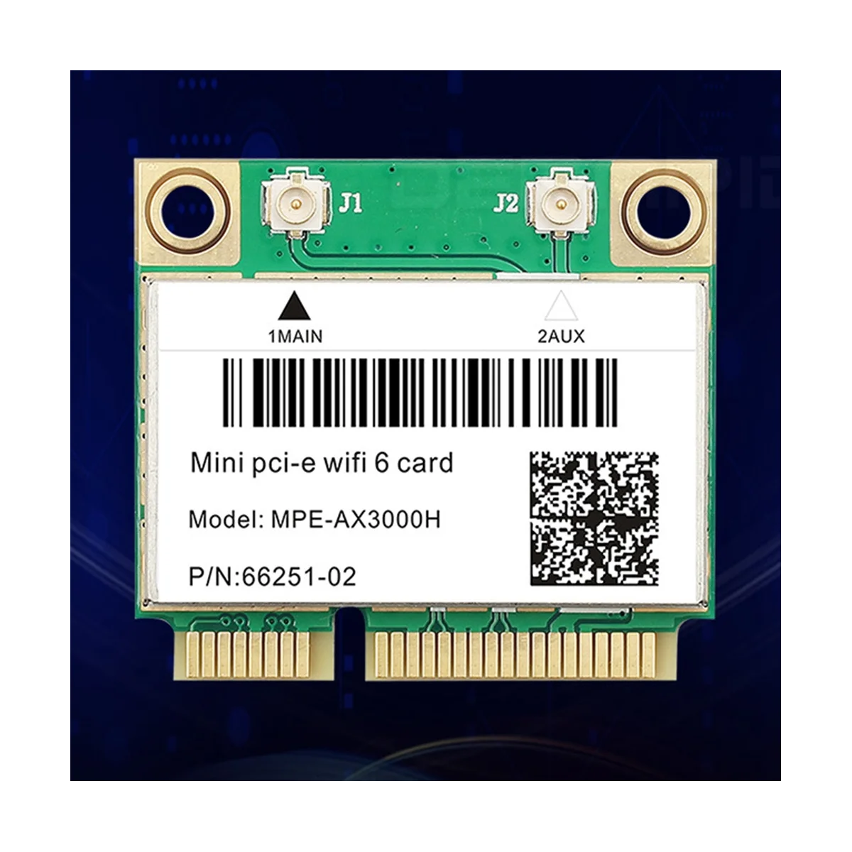 WiFi 6E AX3000H Wireless Wifi Network Card BT 5.2 for Mini PCIE Wi-Fi Adapter for Desktop/Laptop Win10