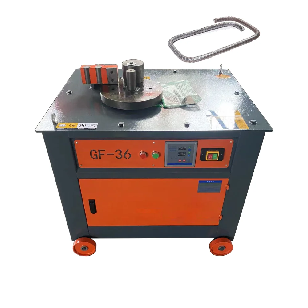 High Quality Steel Bar Bending Machines Corrugated Iron Rebar Stirrup Bender Hoop Machine Steel Bar Bending Machine Hoop Bender