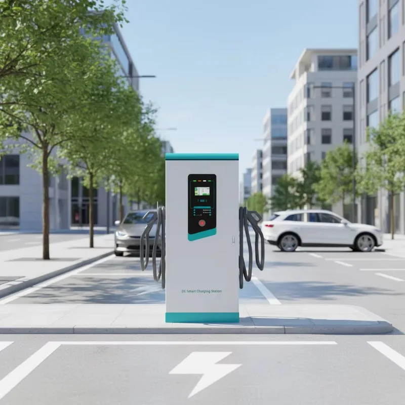 DC EV Fast Charging Stations 120-160KW DC EV Charger With OCPP Function Floor-Mounted 380V Input For Electric Cars custopmized