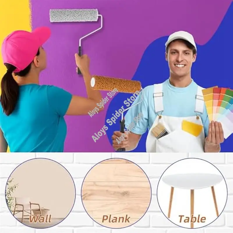 Wall Putty Roller Roller Painting Tools House Paint Rollers For Painting Walls Popcorn Ceiling Home Improvement Paint Supplies-A
