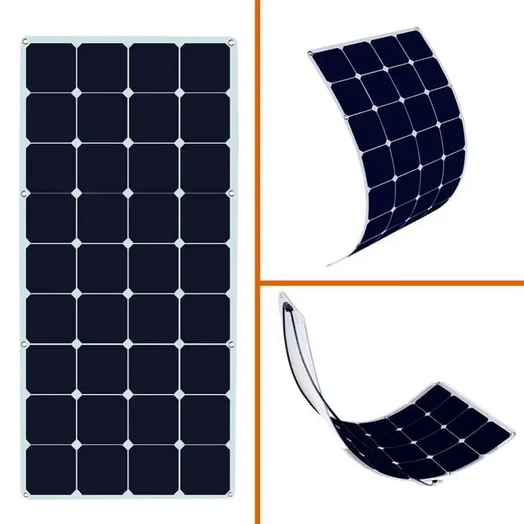 Best Quality Monocrystalline Silicon longi jinko 200w sunpower rollable semi flexible solar panel