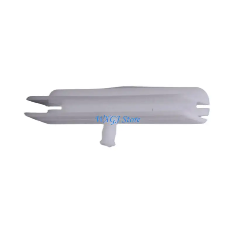 37JE Vehicle Door Window Guide Set, 10 Mold Formed Plastic Components with Channels and Small Openings for Use in the Front