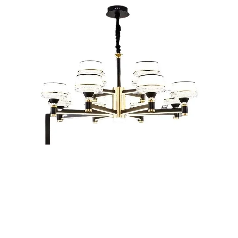 New Style Living Room Chandelier Modern Simple Light Luxury Atmosphere Home Bedroom Restaurant Nordic Set Lamp
