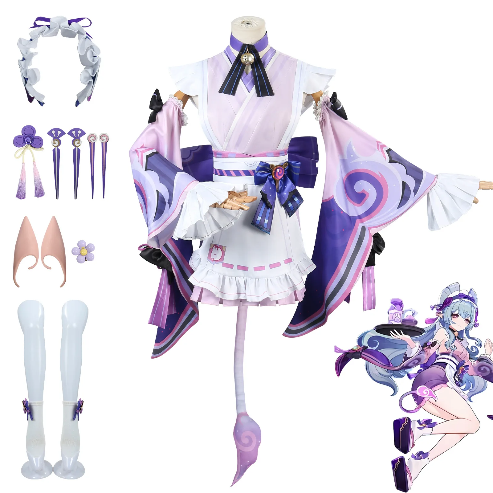 

Yuan Shen Cos Serve Li Yue And Dream Of Yue Ruixi Cosplay Two-dimensional Animation Cosplay Costume