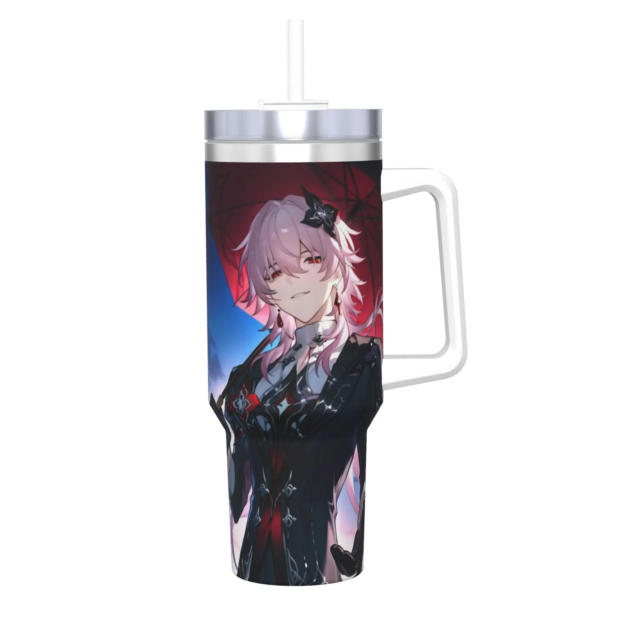 Honkai Star Rail 40oz Tumbler Stainless Steel Double Wall Vacuum Insulated  Cup With Straw