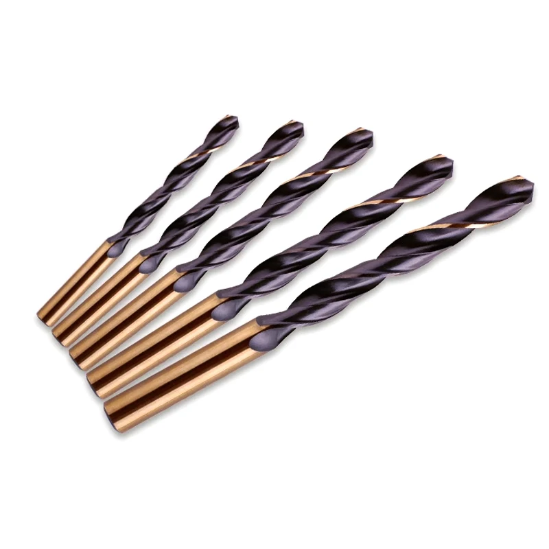 SONGQI M2 HSS 6542 Twist Drill Bit, DIN 338 Compliant, Precision-Engineered for Stainless Steel and Hard Metals