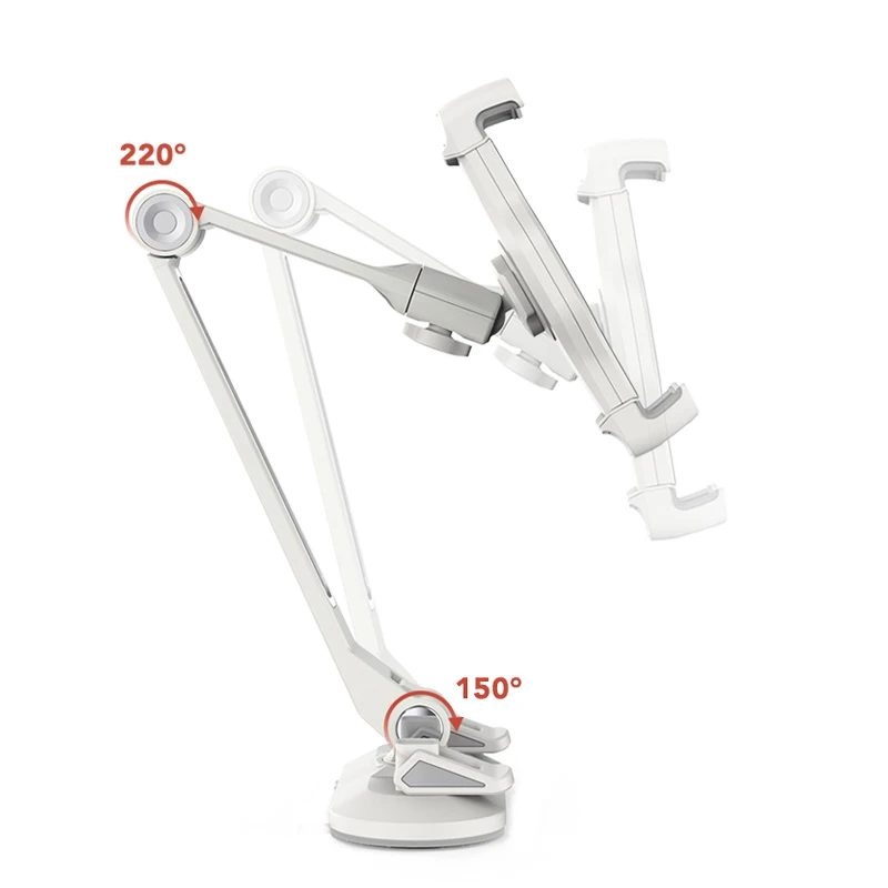 Supporto per Tablet supporto per auto supporto per ventosa forte supporto da parete in vetro per iPad Pro 11 12.9 Air Xiaomi Mipad 5 Pro Samsung Tab