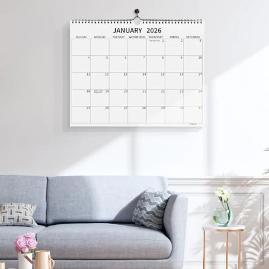 تقويم الحائط 20252026 تقويم 16 شهرًا من سبتمبر 2025 إلى ديسمبر 2026 14 بوصة × 11 بوصة تقويم معلق لخطة المدرسة والمكتب المنزلي #5