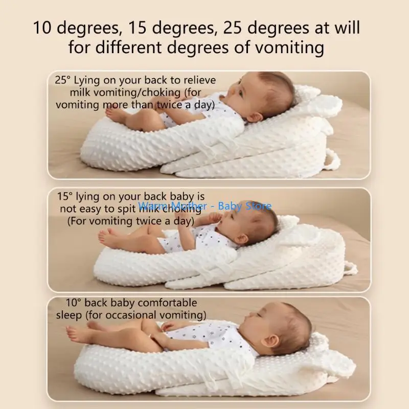 وسادة إسفين للأطفال 2 في 1 مع ميزة ارتفاع قابل للتعديل 57QE