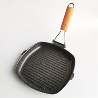 Nonstick Grilling Pan for Stove Tops, Square Grill Pan for Indoor Cooking, Versatile Griddle, Induction Steak Pan