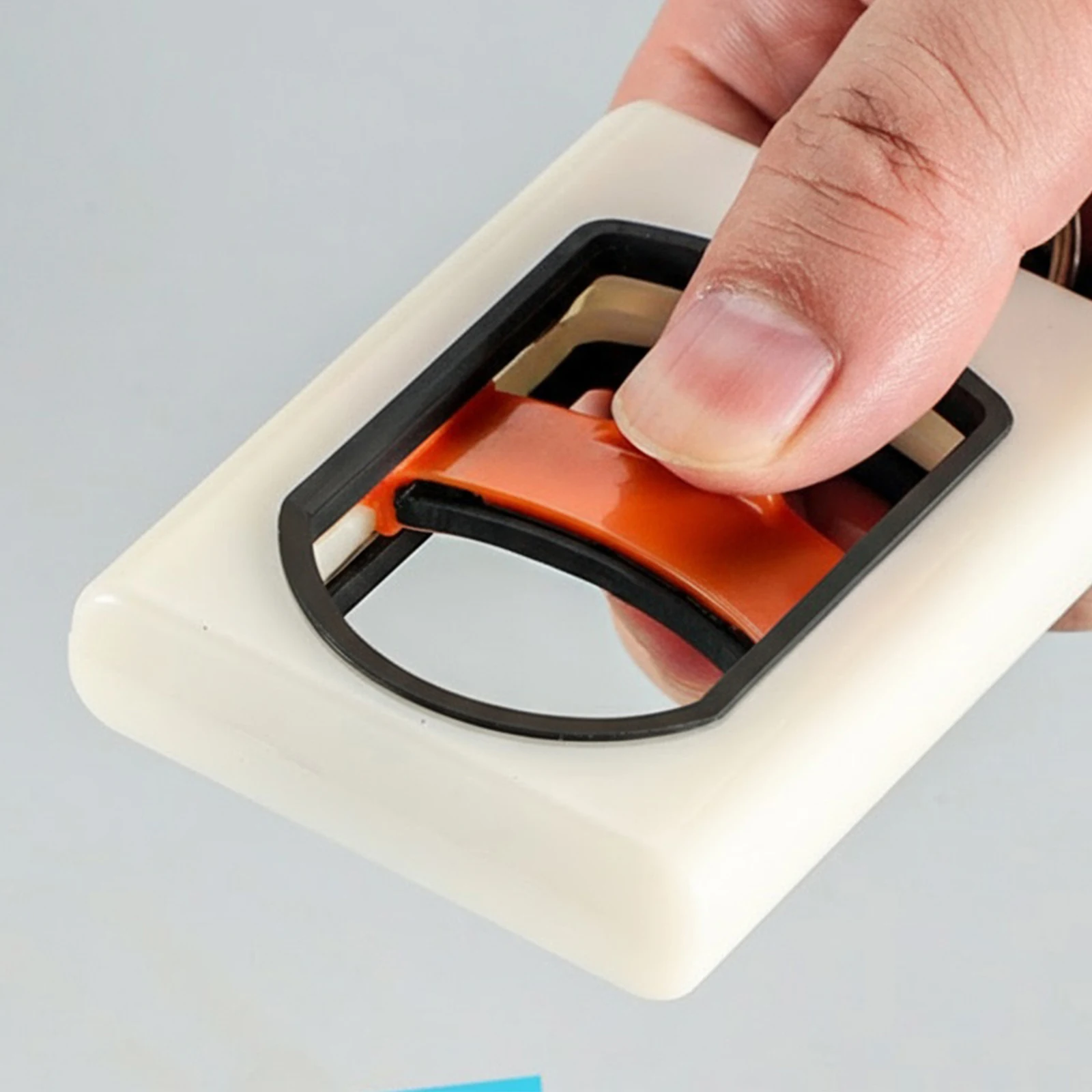 Immagine 6: Supporto per Fascette Quadrate Luminoso al Buio, Organizzatore per Cavi in Plastica Multiuso per Interni ed Esterni