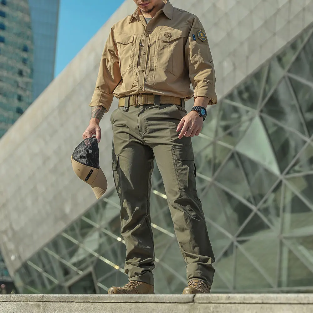 Emersongear Blue Label Ergonomiczne dopasowanie G2 Lekkie spodnie taktyczne Męskie długie spodnie Cargo Duty Cargo Szkolenie myśliwskie Piesze wycieczki Camping