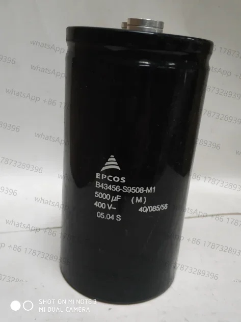 جديد EPCOS العاكس الألومنيوم مُكثَّف كهربائيًا B43456-S9508-M1 M2 M12 M11 M21 400V 5000 فائق التوهج