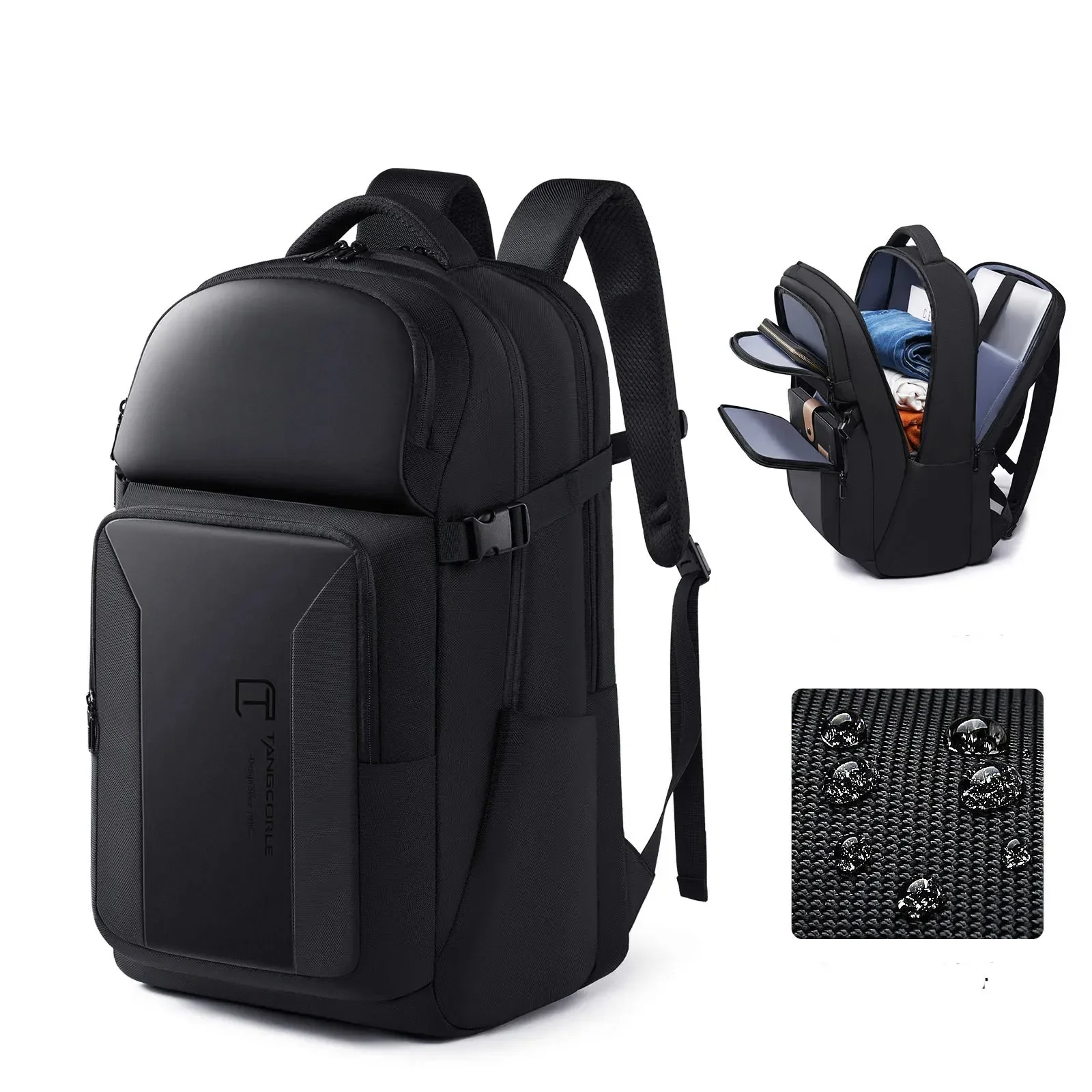 

40L Travel Backpack for Men 17.3 inch Laptop Backpack Oxford High Quality Travel Bags Waterproof Business Commuting Backpack