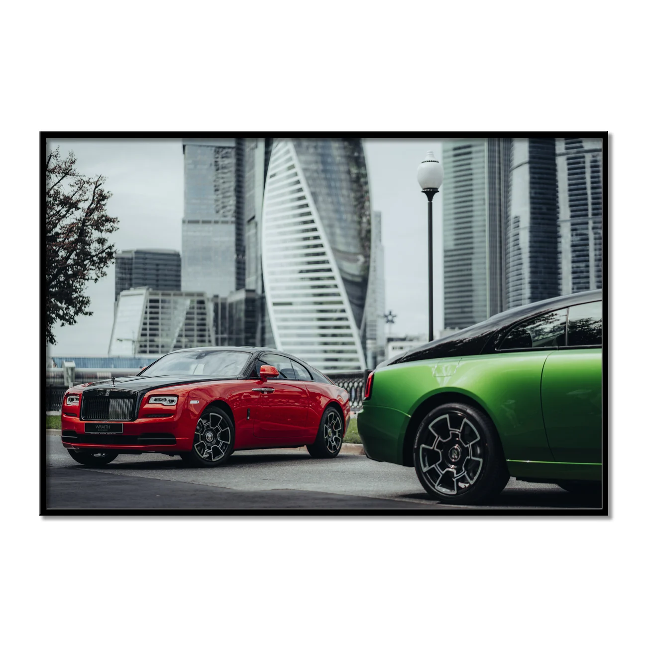 Supercar Posters Rolls Royce Wraith Luxury Car Wall Art Picture Canvas Prints Modern Painting For Home Living Room Decor