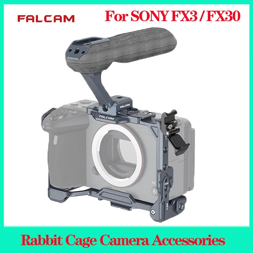 FALCAM F22 Quick Release Camera Rabbit Cage Accessories for Sony FX3 / FX30 Kit Protective Frame Camera Expansion Accessories