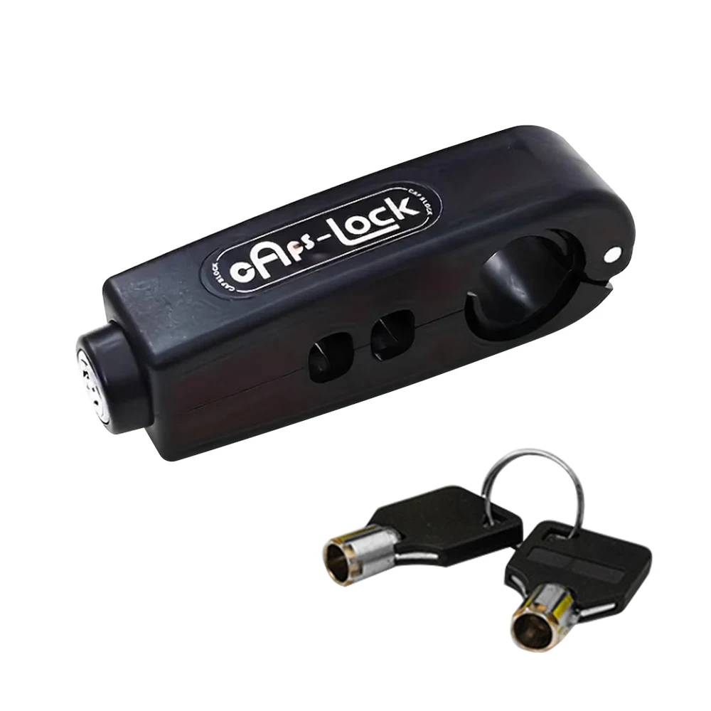 

Замок на руль велосипеда, мотоцикла, эргономичный противоугонный замок акселератора, тормозной замок, аксессуар для безопасности мотоцикла для электронного велосипеда