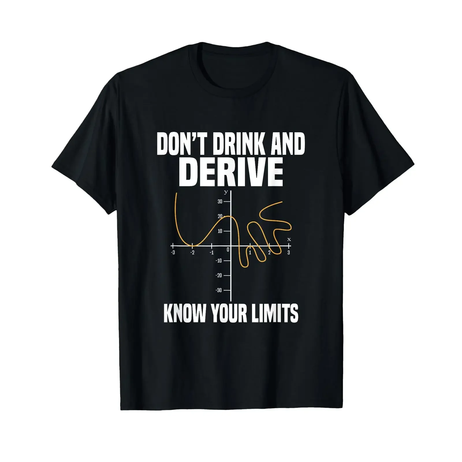 T-shirt « Ne buvez pas et connaissez vos limites » vintage, délavé, confortable, tendance, extensible, décontracté, élégant, homme, polyvalent