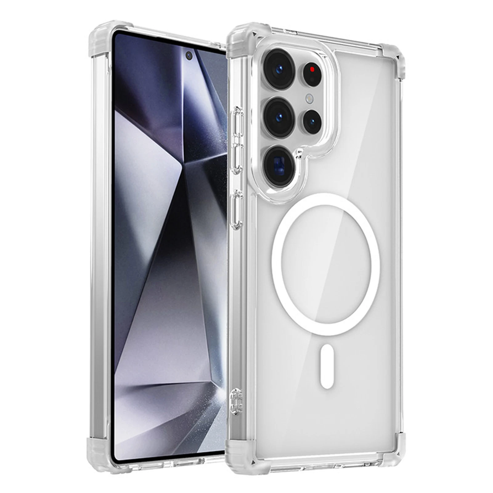 

Case for Samsung Galaxy S26 Ultra/S26 Plus/S26 Magnetic Shockproof Wireless Charging Non-Yellow