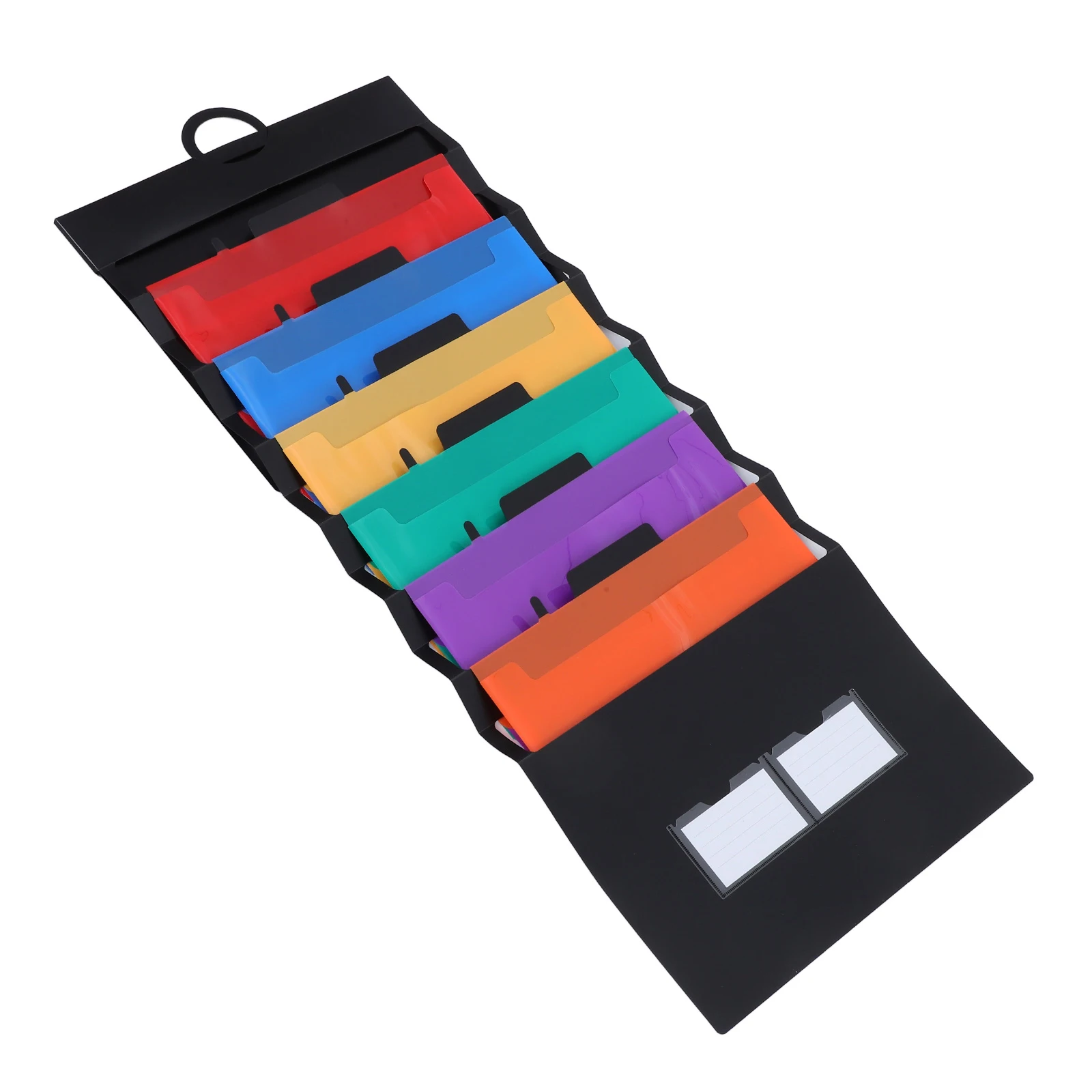 

Rainbow Accordion Bag Filing Cabinet Folder Alphabetical Tab Portable Plastic File Folders for