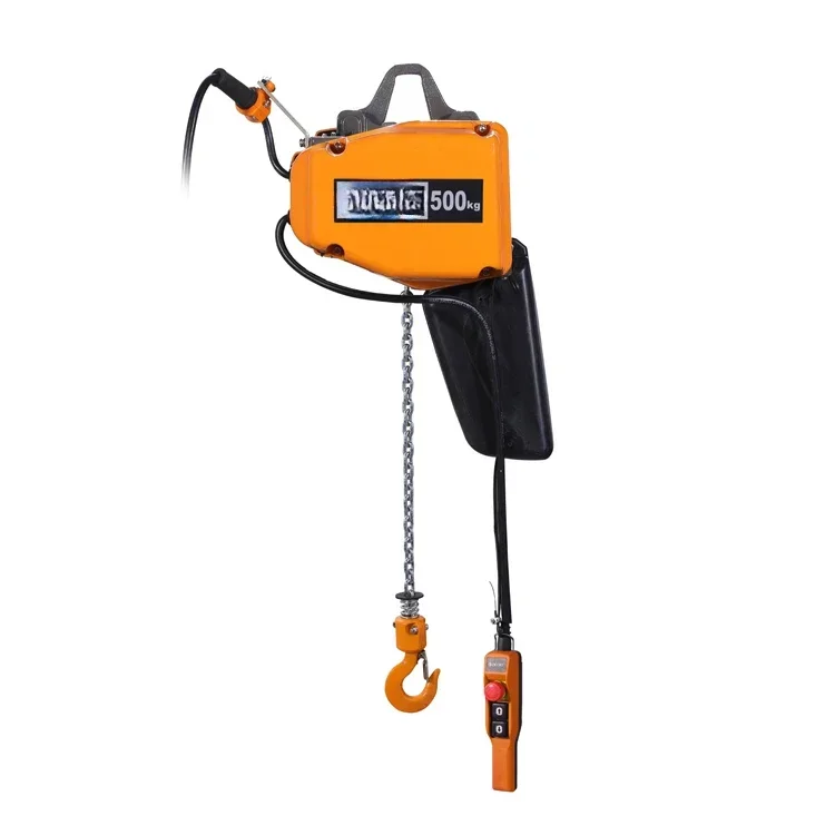 Magnetic lift EQ-V 0.5T lift 230v hook manual trolley lift suspension electric chain hoist