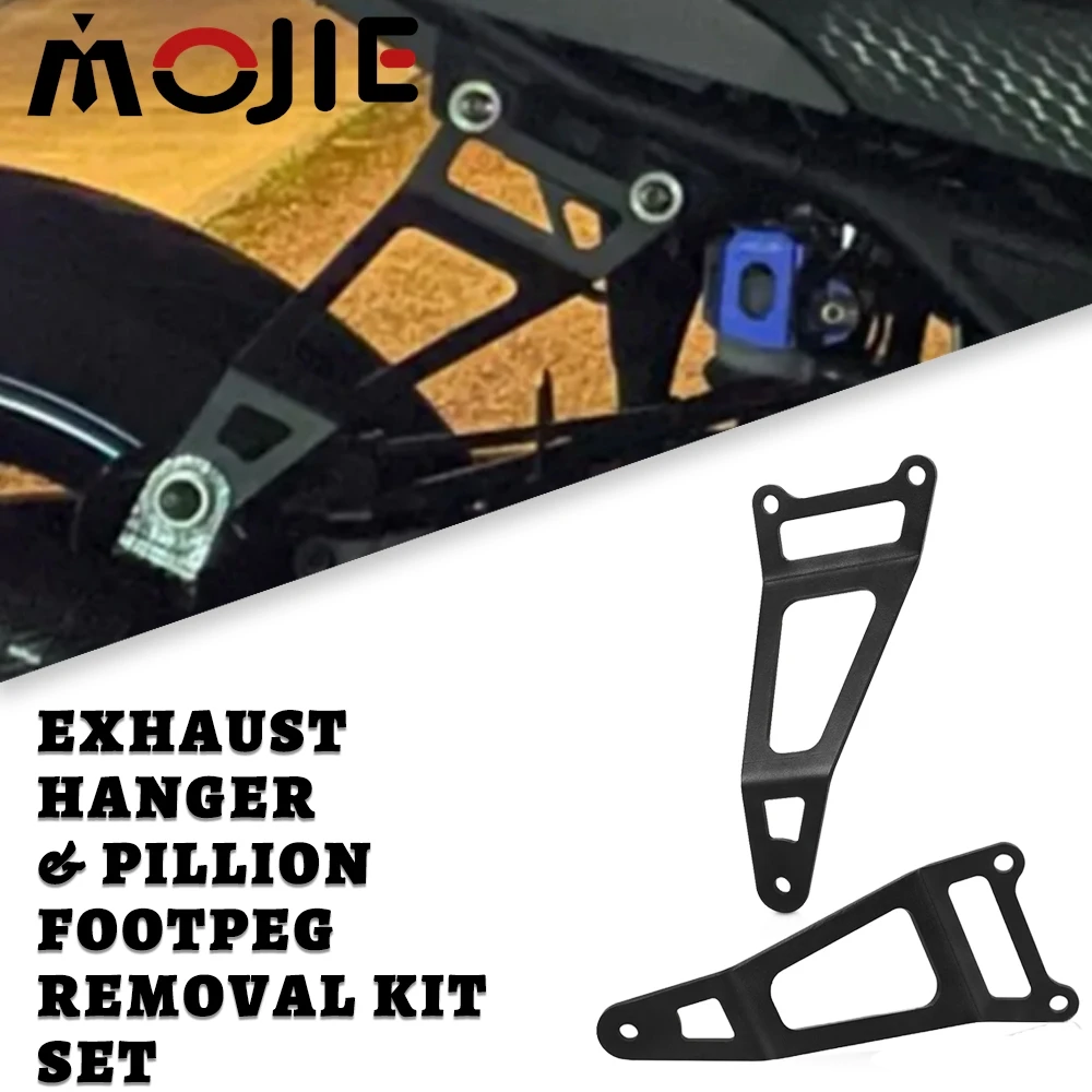 For YAMAHA MT-03 MT03 MT-25 MT25 YZF R3 R25 2015 - 2024 2025 Motorcycle Exhaust Muffler Pipe Hanger Bracket Support Holder Stand