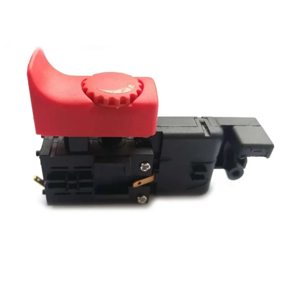 

Power Tools Speed Control Switch 1pc Lightweight Momentary Contact Lock Plastic Portable Replacement Parts New