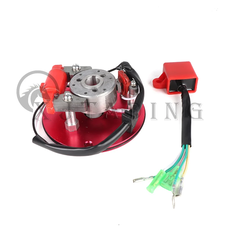 Motorcycle Performance Magneto Inner Rotor Kit Stator CDI For CRF50 110cc 125cc 140cc Pit Dirt Bike Scooter ATV Quad Bike Access