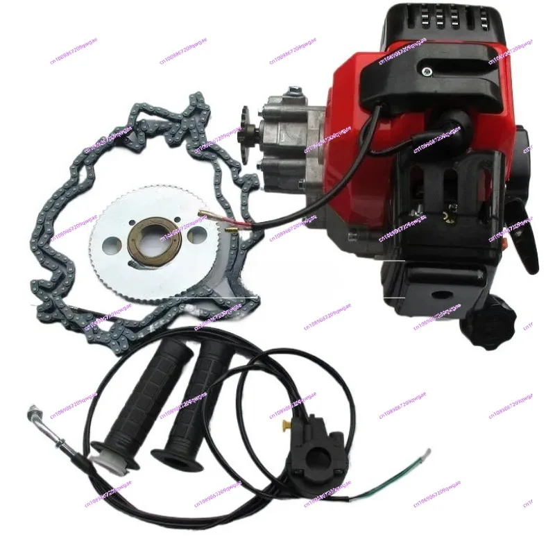 

49cc Bike 2 Stroke Gas Engine Motor Kit DIY Motorized Bicycle GAS MOTORIZED Cycle Bike Bicycle Set T8f Chain