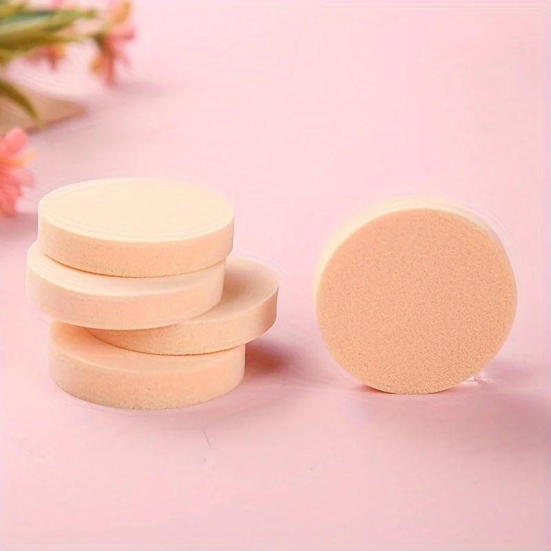 12개입 페이셜 파운데이션 파우더 퍼프 습식 및 건식 사용 부드러운 메이크업 스펀지 뷰티 블렌더 화장품 얼굴 클렌징 메이크업 도구